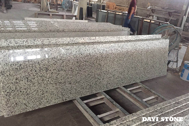 G439 White Granite Countertop-Dallas white Granite Kitchen Countertop - Dayi Stone